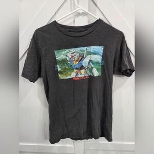 Gundam Graphic T-Shirt - Black